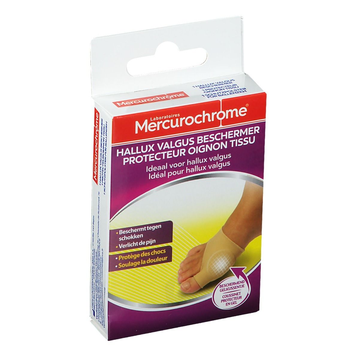 Mercurochrome Protecteur Oignon Tissu