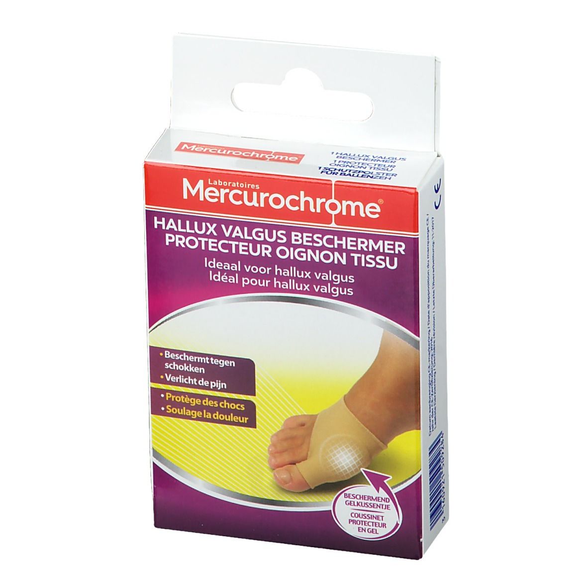 Mercurochrome Protecteur Oignon Tissu