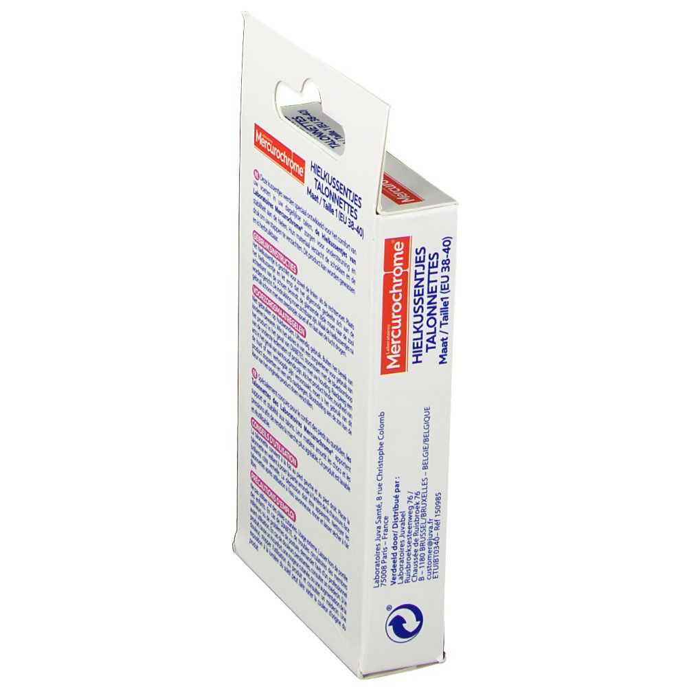 Mercurochrome Talonnettes Taille 1