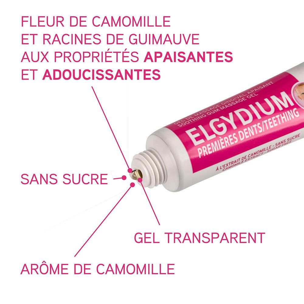 Elgydium 1ste Tandjes Massagegel