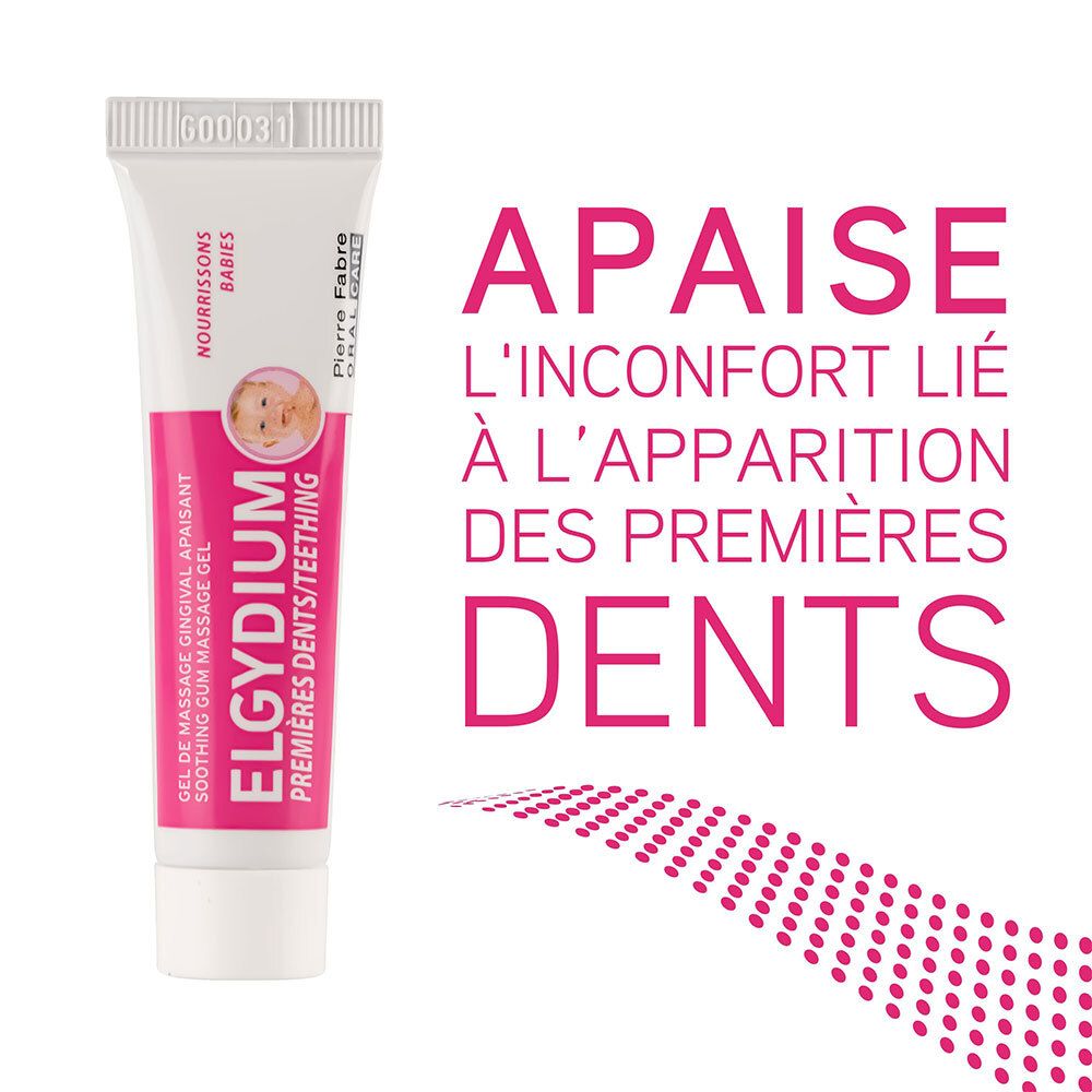 Elgydium 1ste Tandjes Massagegel