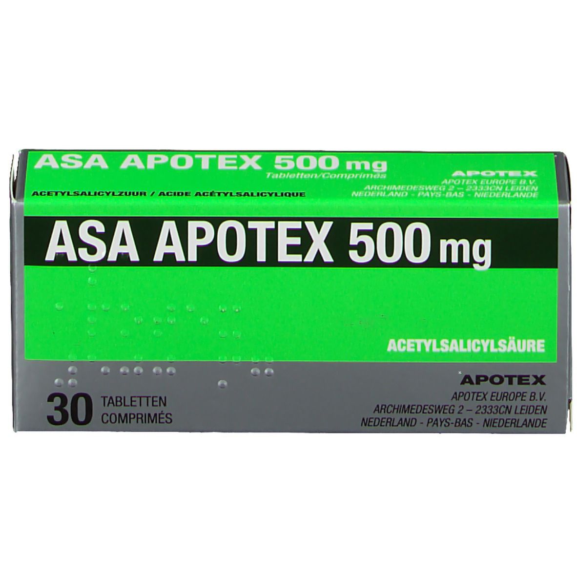 ASA Apotex 500mg