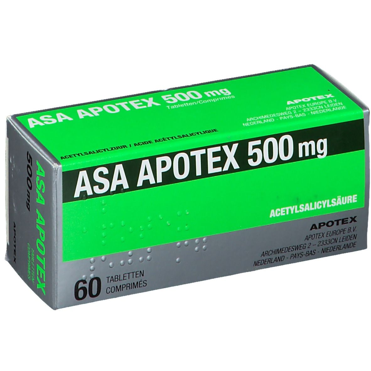 ASA Apotex 500mg