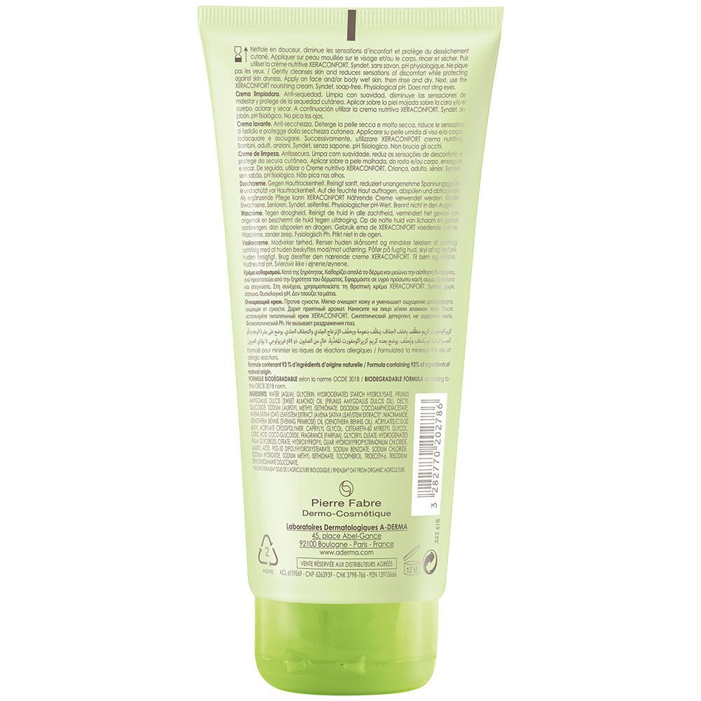A-Derma Xeraconfort Crème Lavante