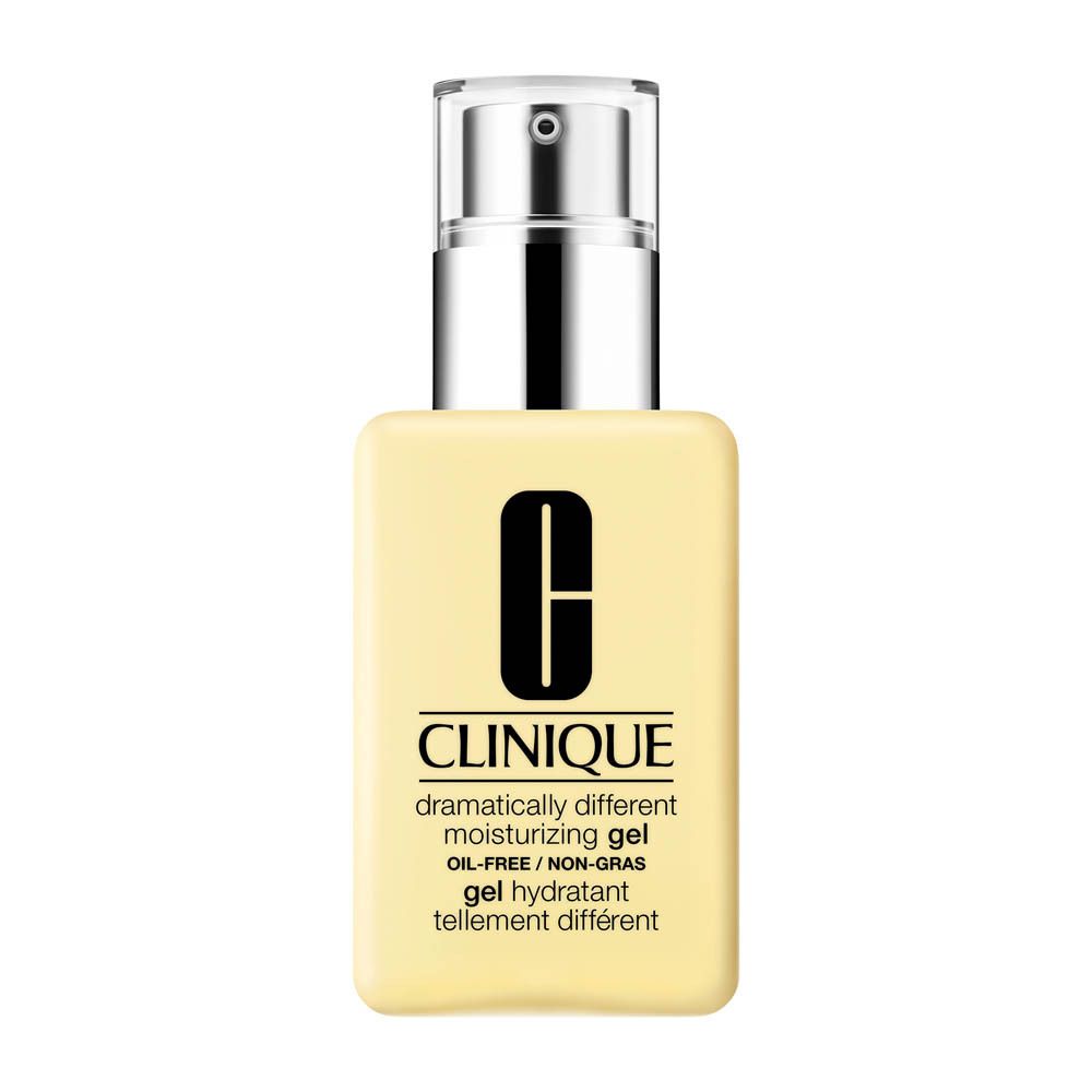 Gel hydratant Clinique avec distributeur à pompe.