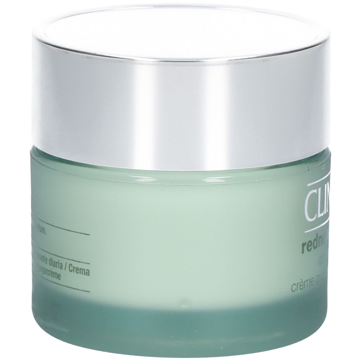 Crème apaisante Clinique Redness Solutions, vue latérale.