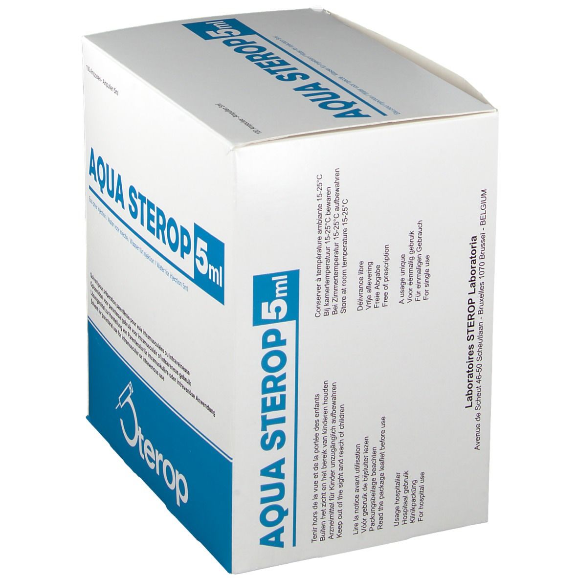 Sterop Aqua voor Injectie