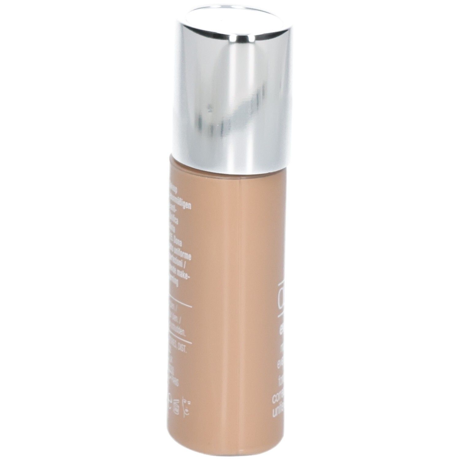 Clinique Even Better Makeup SPF 15, flesje van de zijkant, lichte huidskleur.