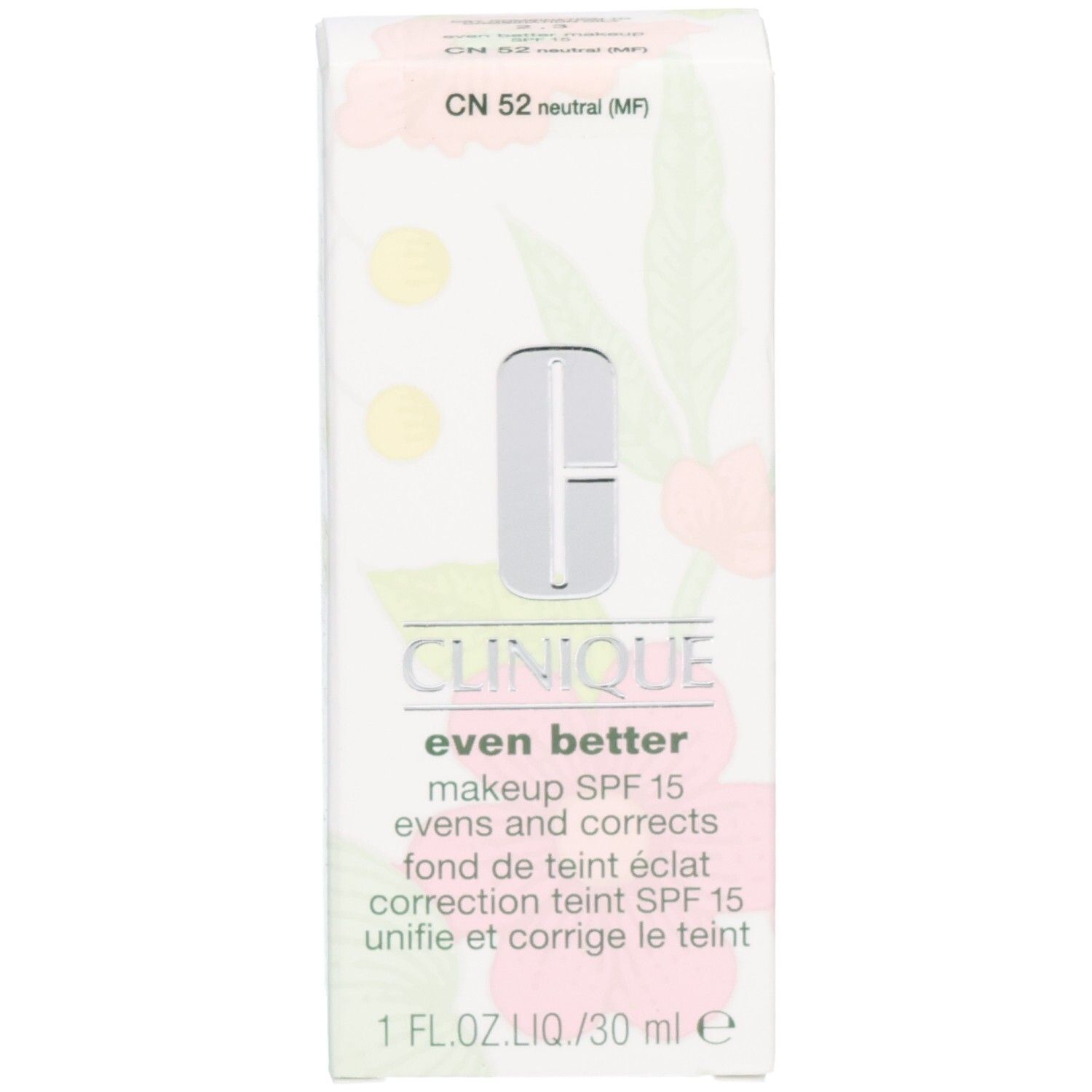 Clinique Even Better Makeup SPF 15 en doos, lichte huidskleur.