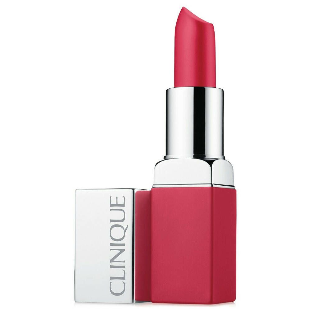 Clinique Pop Rouge Mat + Base Lissante 2 en 1 Coral Pop