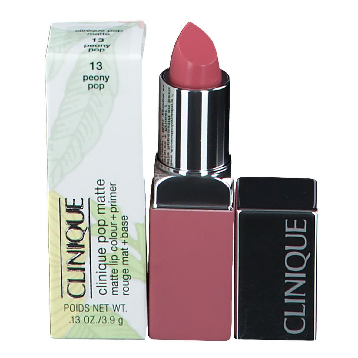 Clinique Pop Matte Lip Colour + Primer Peony Pop