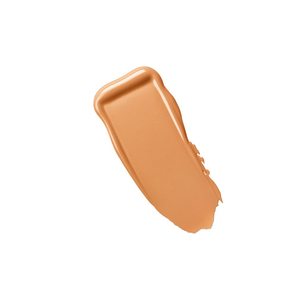 Kleurstaal van Clinique Even Better Makeup SPF 15. Beige tint op witte achtergrond. Textuur en tint zichtbaar.