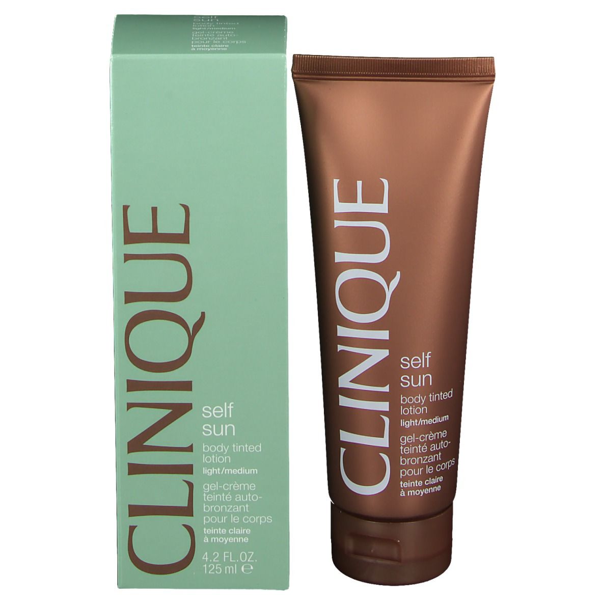 Clinique Self Sun Gel-Crème Teinté Auto-Bronzant Corps Light - Medium