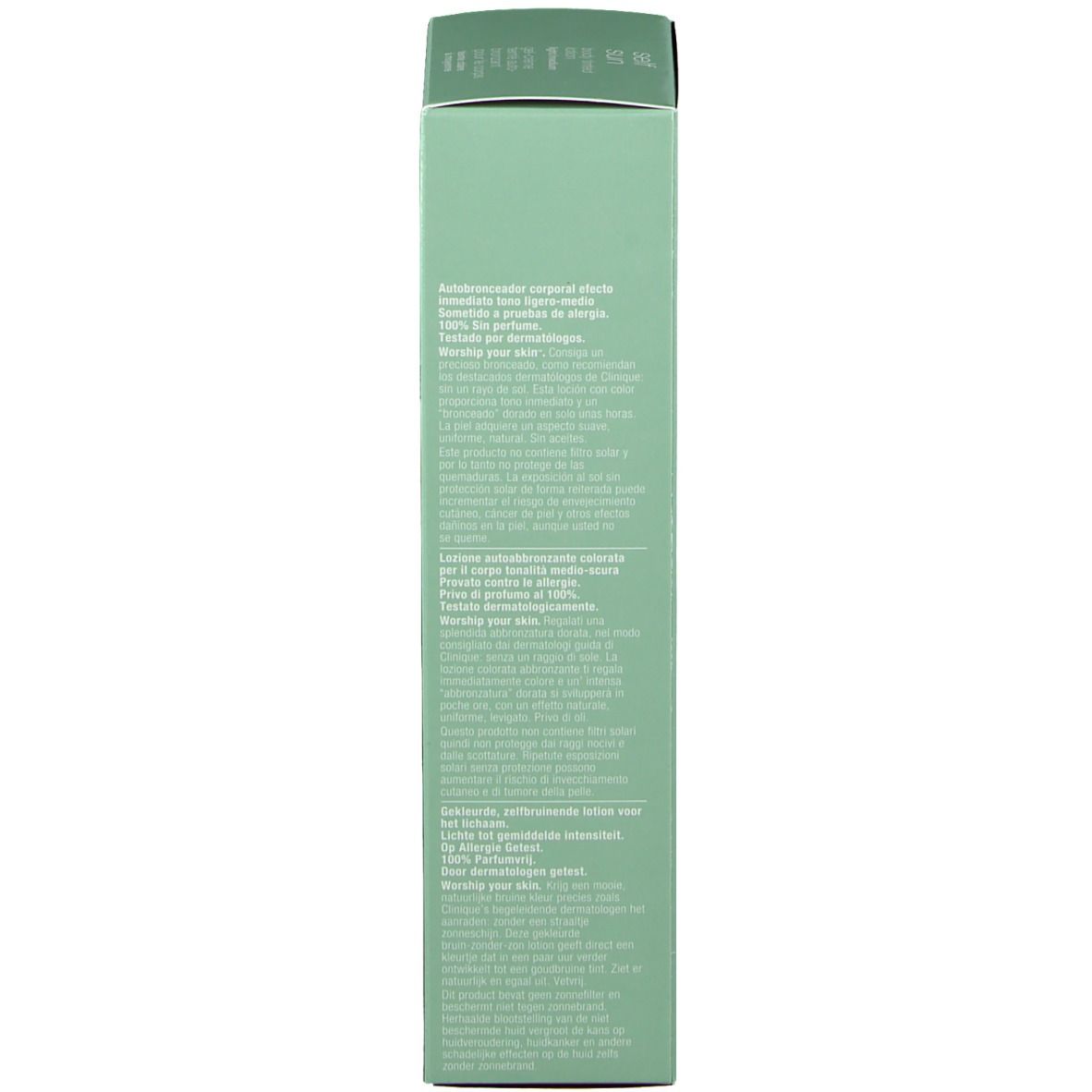 Clinique Self Sun Gel-Crème Teinté Auto-Bronzant Corps Light - Medium
