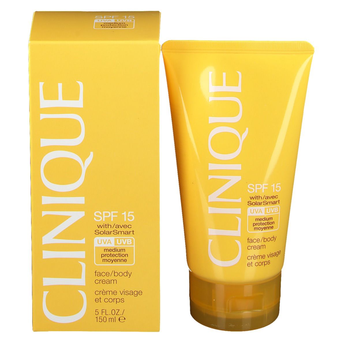 Clinique Crème Solaire Visage et Corps SPF 15