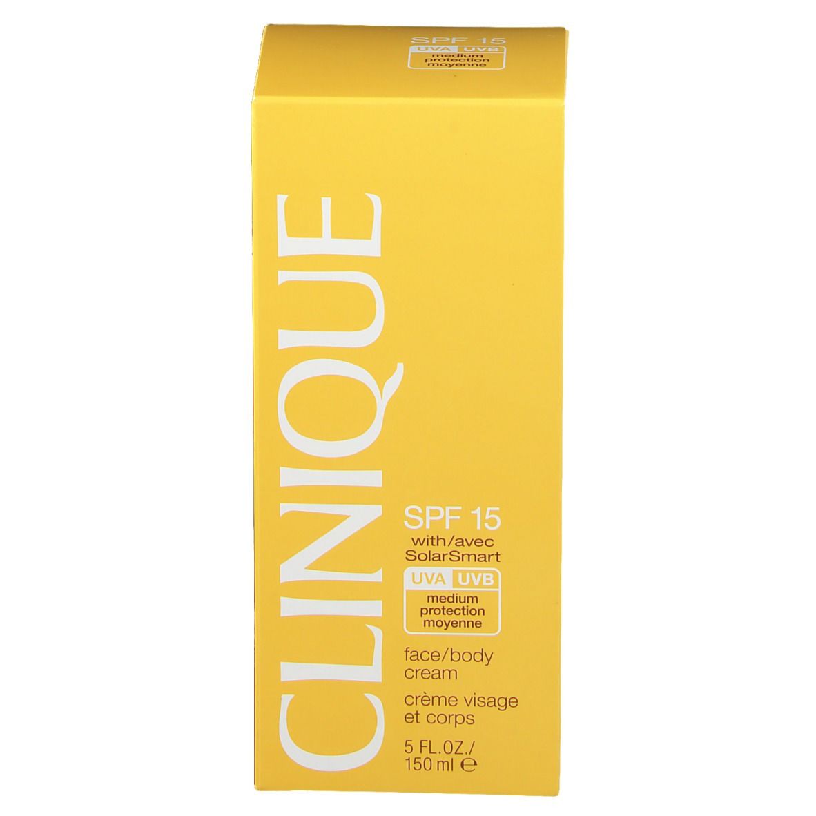 Clinique Crème Solaire Visage et Corps SPF 15