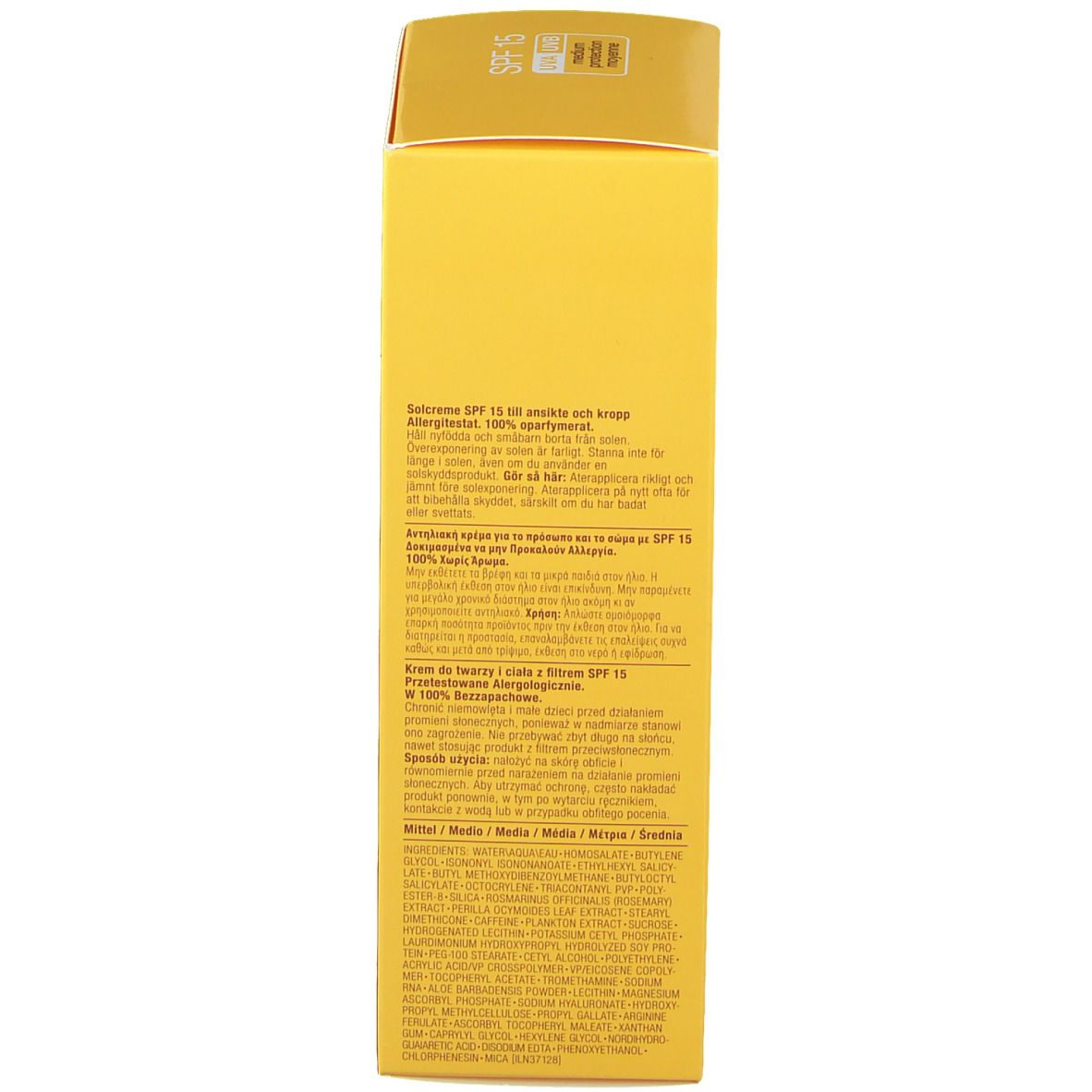 Clinique Crème Solaire Visage et Corps SPF 15