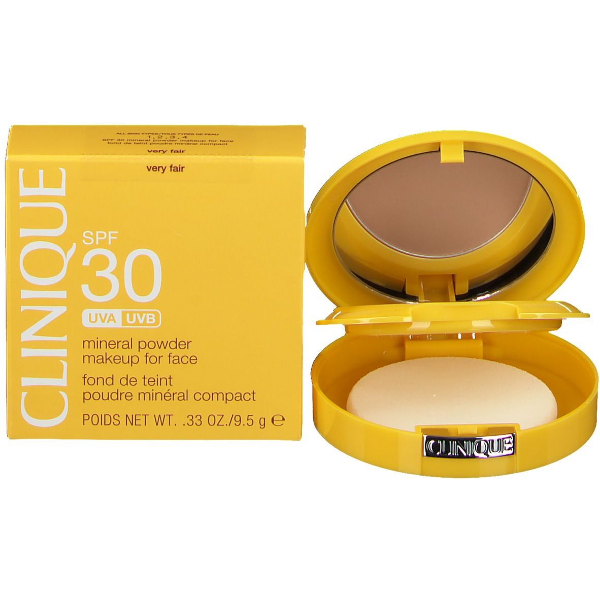 Clinique SPF30 Mineral Powder Make-up for Face Very Fair