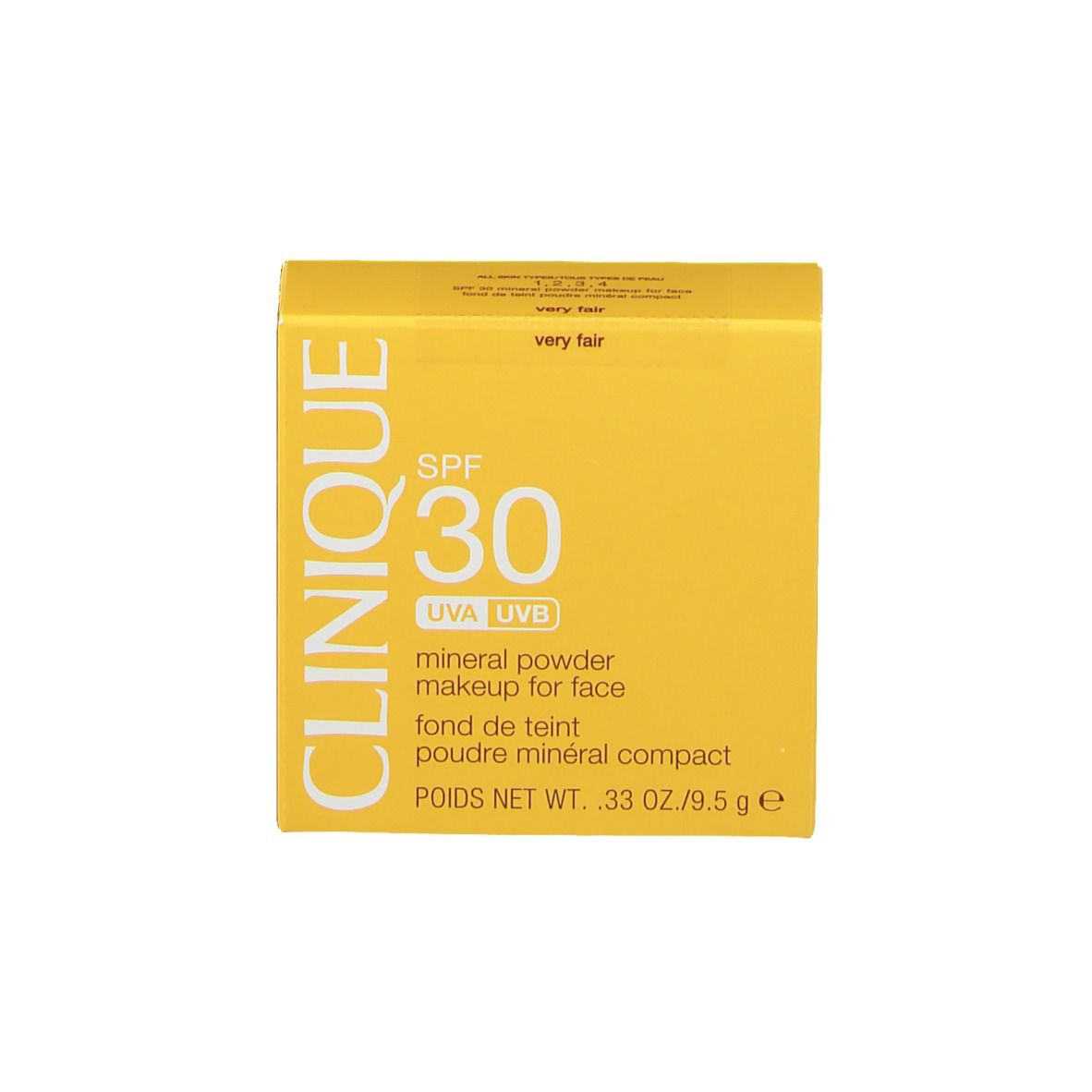 Clinique SPF30 Mineral Powder Make-up for Face Very Fair