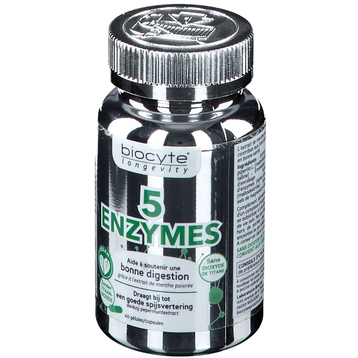 Biocyte 5 Enzymes Gélules