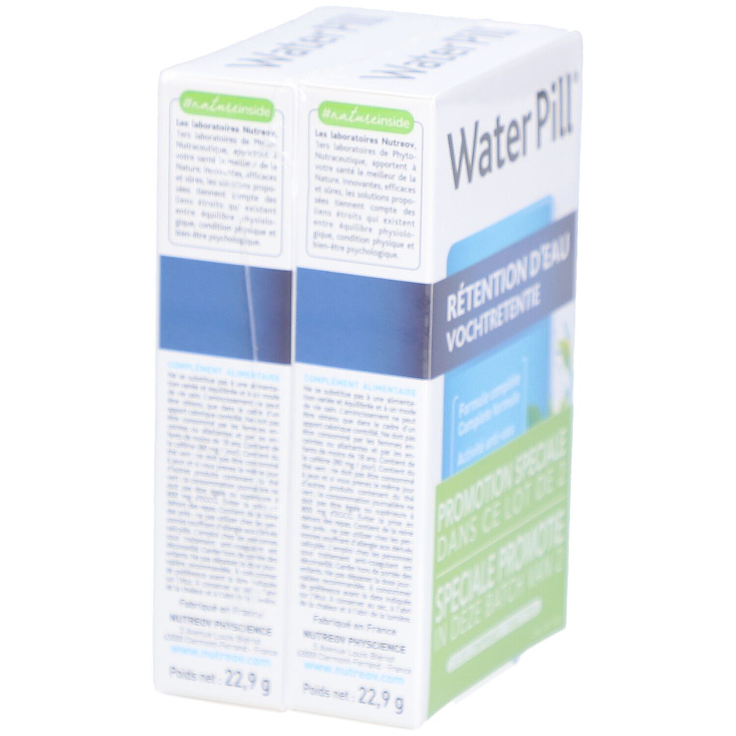 Nutreov WaterPill Rétention d'Eau DUO