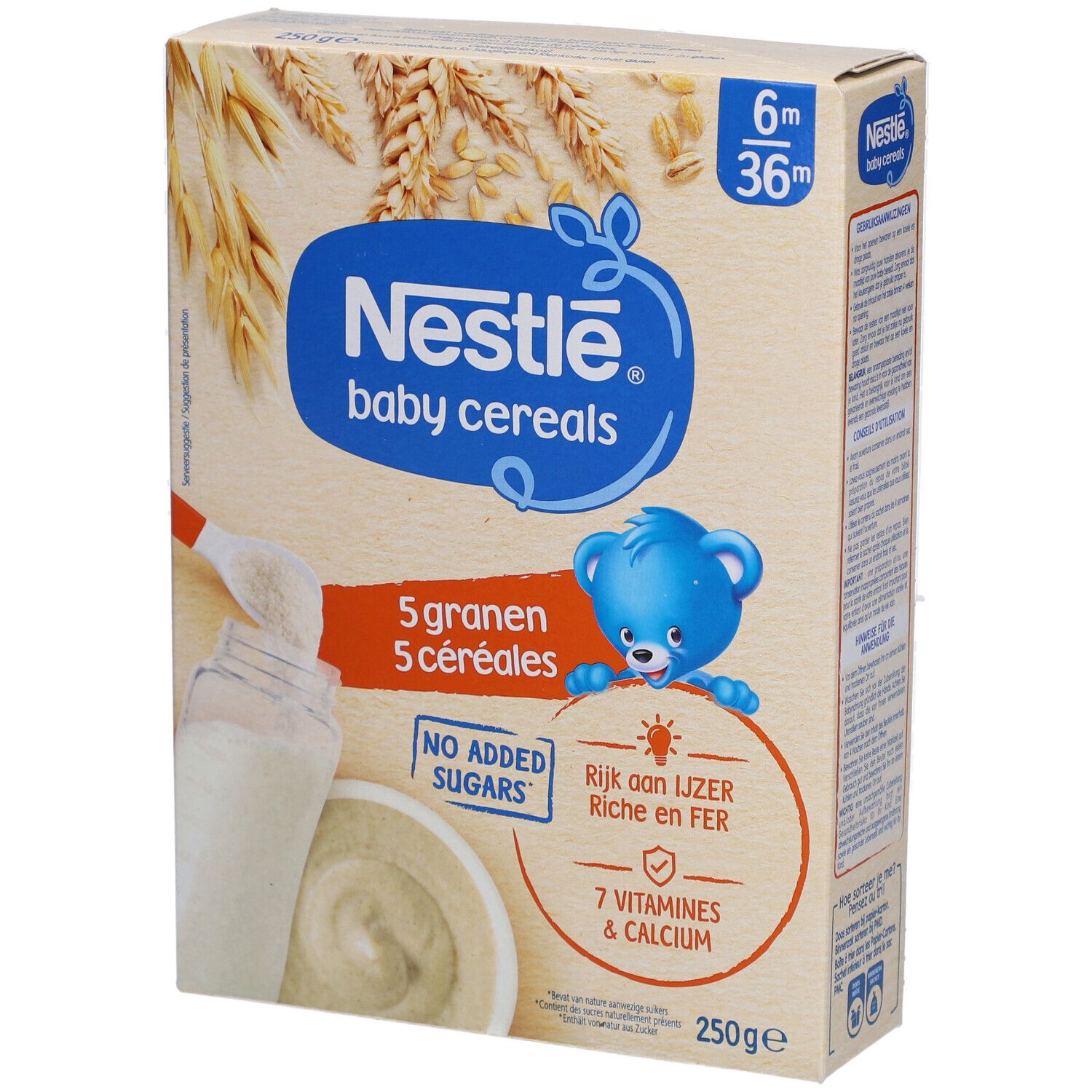 Nestlé® Baby Cereals 5 Céréales