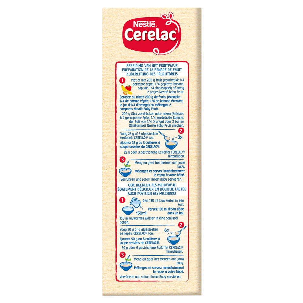 Nestlé® Cerelac Koekjesmeel voor Fruitpapjes