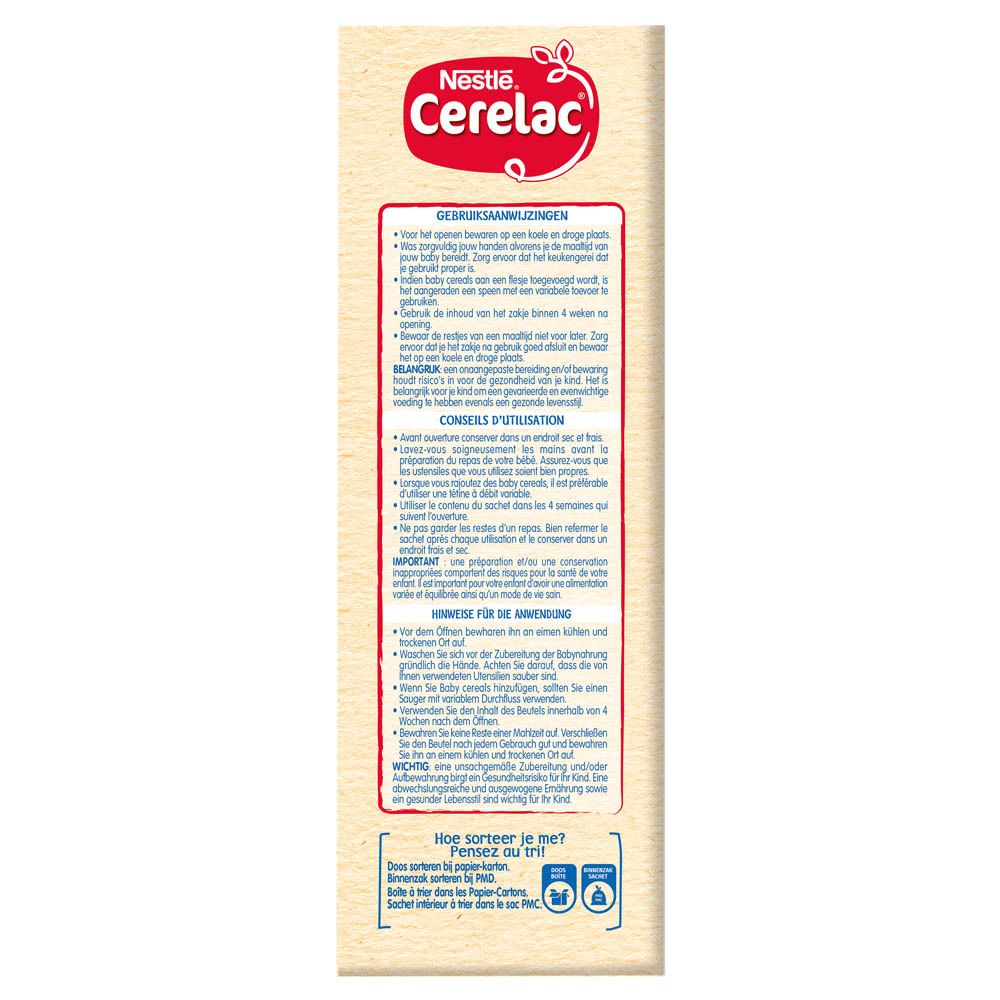 Nestlé® Cerelac Koekjesmeel voor Fruitpapjes