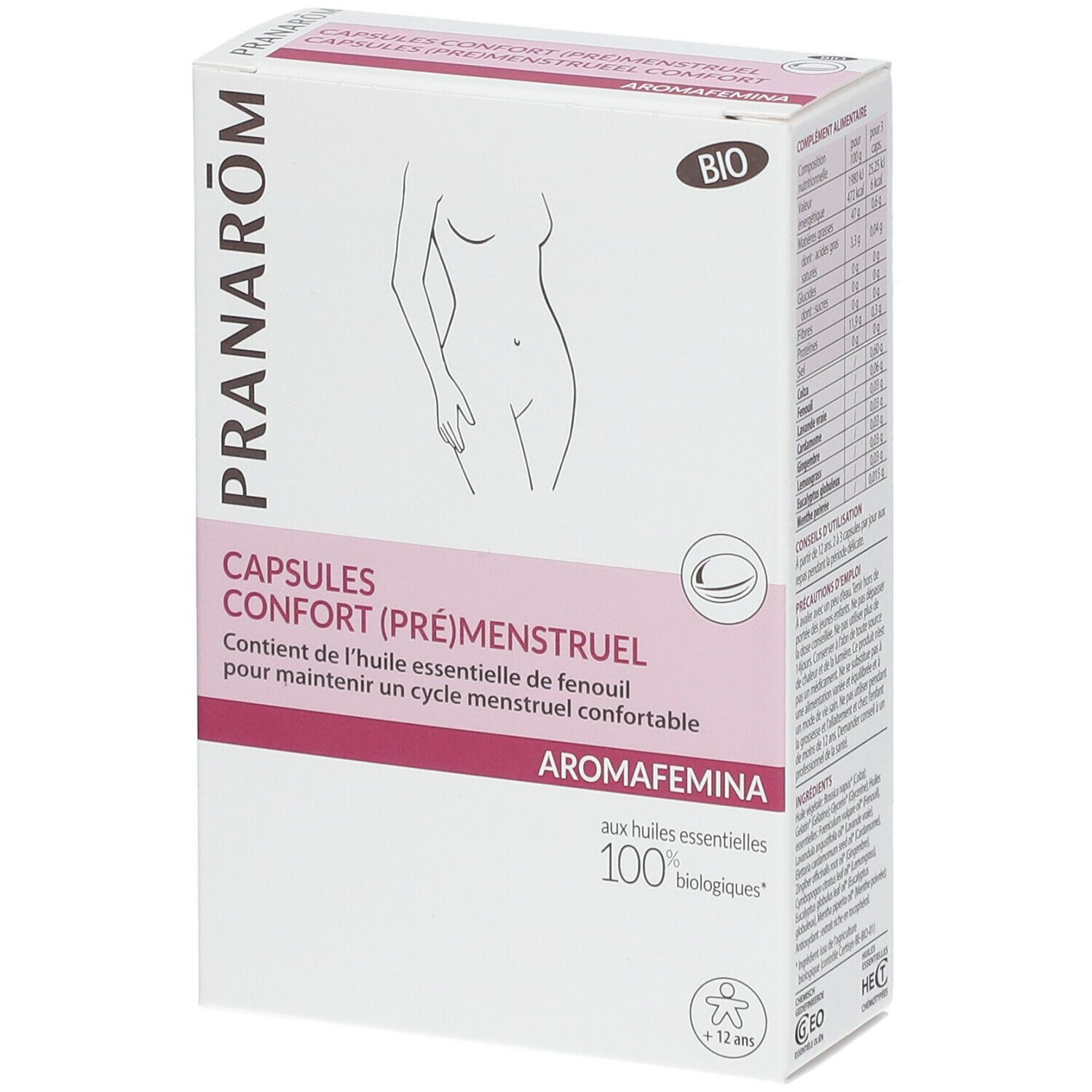 Pranarôm Aromafemina Prémenstrueel Comfort Bio