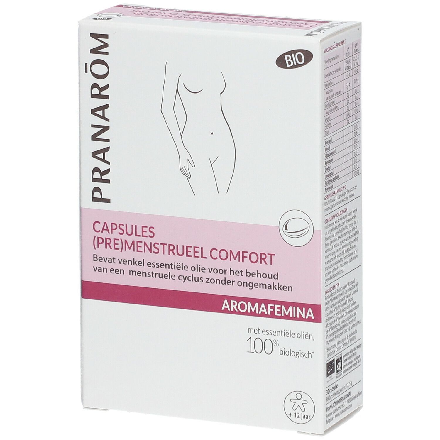 Pranarôm Aromafemina Prémenstrueel Comfort Bio