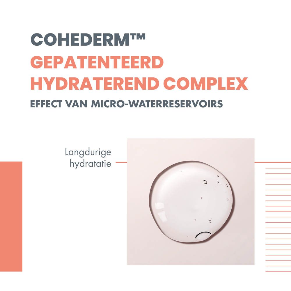 Productverpakking. Tekst en informatie. Avène Hydrance BB-Rich, getinte hydraterende crème.