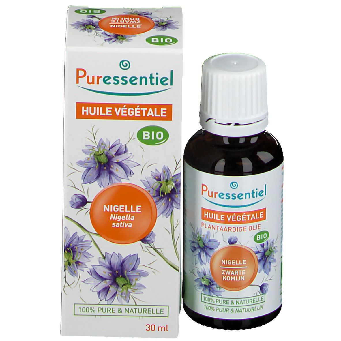 Puressentiel Zwarte Komijn Plantaardige Olie Bio