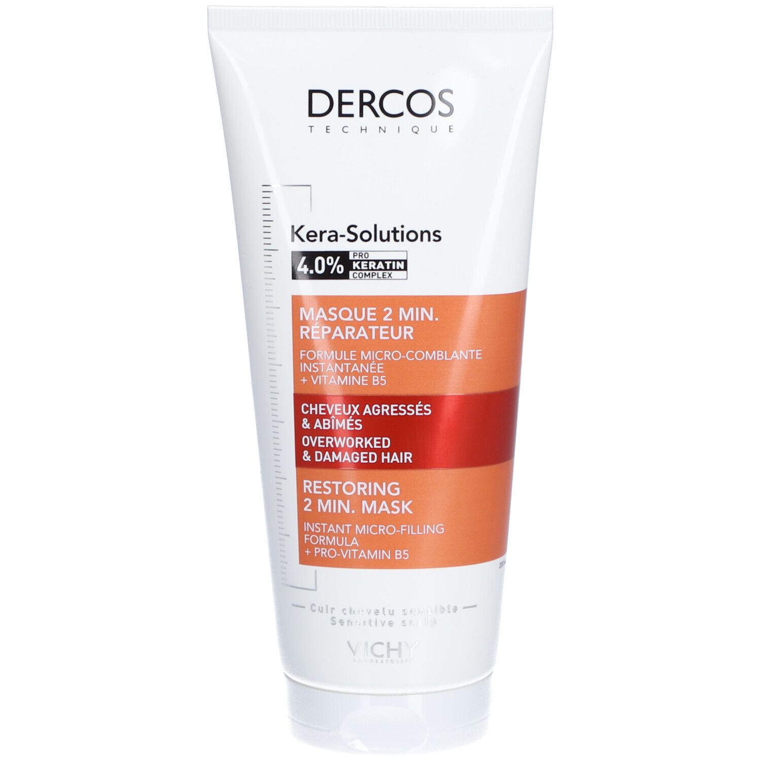 Vichy Dercos Kera-Solutions Masque 2 Min. Réparateur