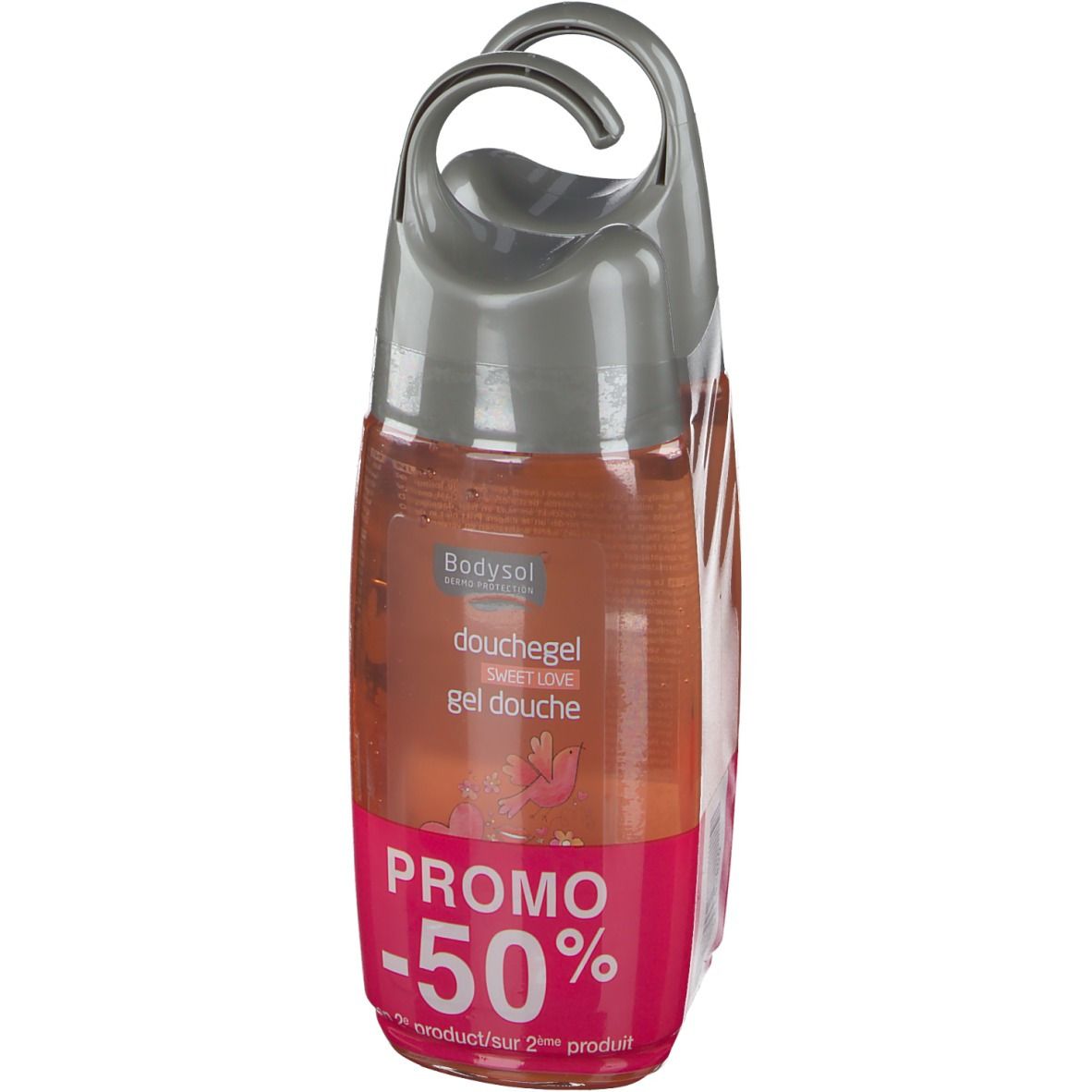 Bodysol Kids Gel Douche 2-en-1 Sweet Love DUO