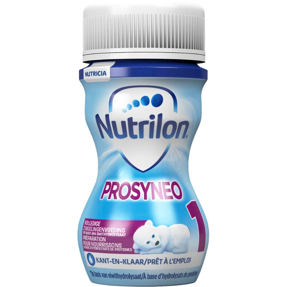 Nutrilon Prosyneo 1 Lait pour nourrissons Bébé 0-6 mois Mini Biberon liquide Bouteille 70ML