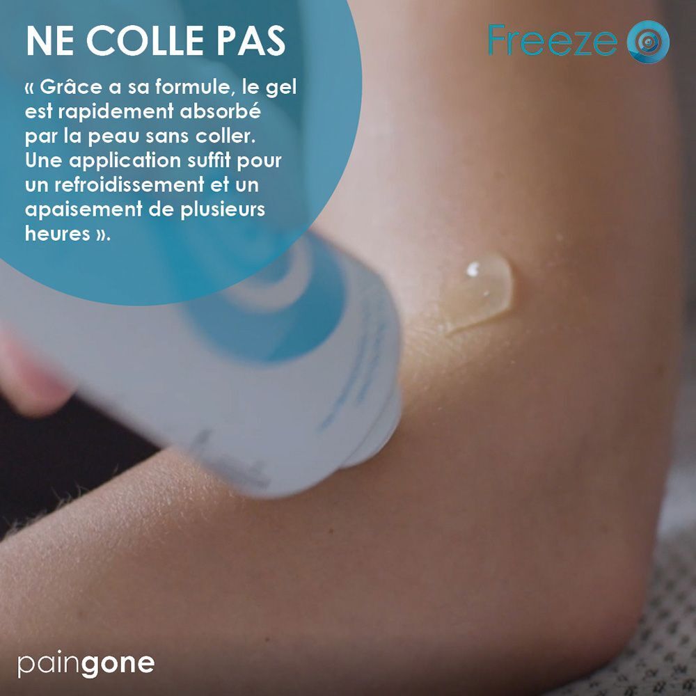 Paingone Freeze - Gel Rafraîchissant et Apaisant