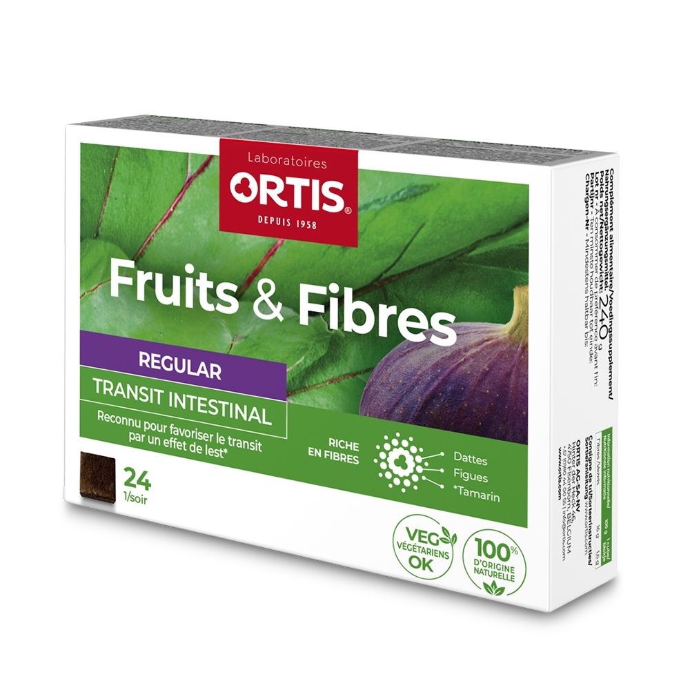 Ortis Fruits & Fibres Regular, 24 pièces.