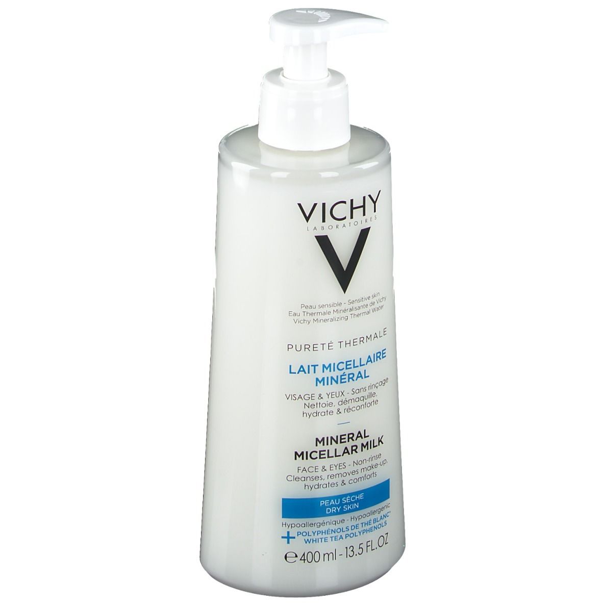 Vichy Pureté Thermale Minerale Micellaire Melk Droge Huid