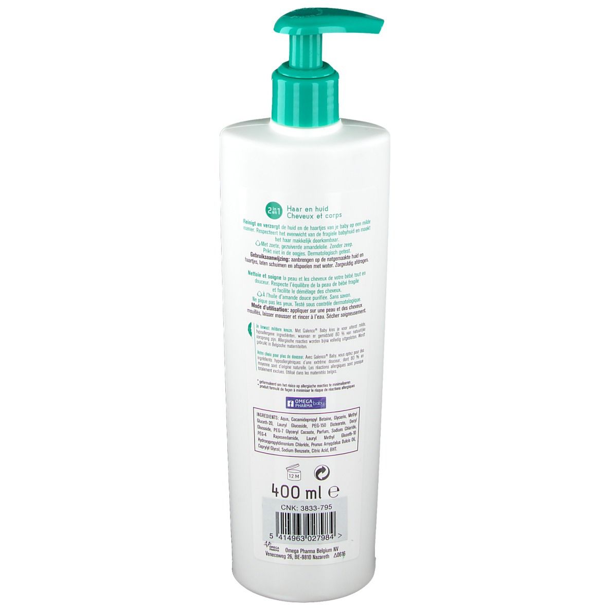 Galenco Baby Waslotion 2-in-1 Verlaagde Prijs