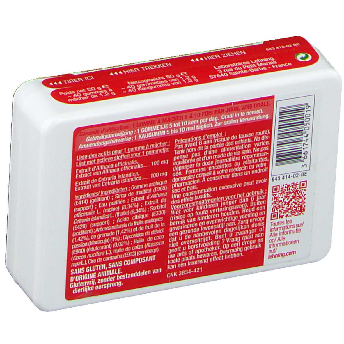 Lehning Zwitserse Gummies Granaatappel
