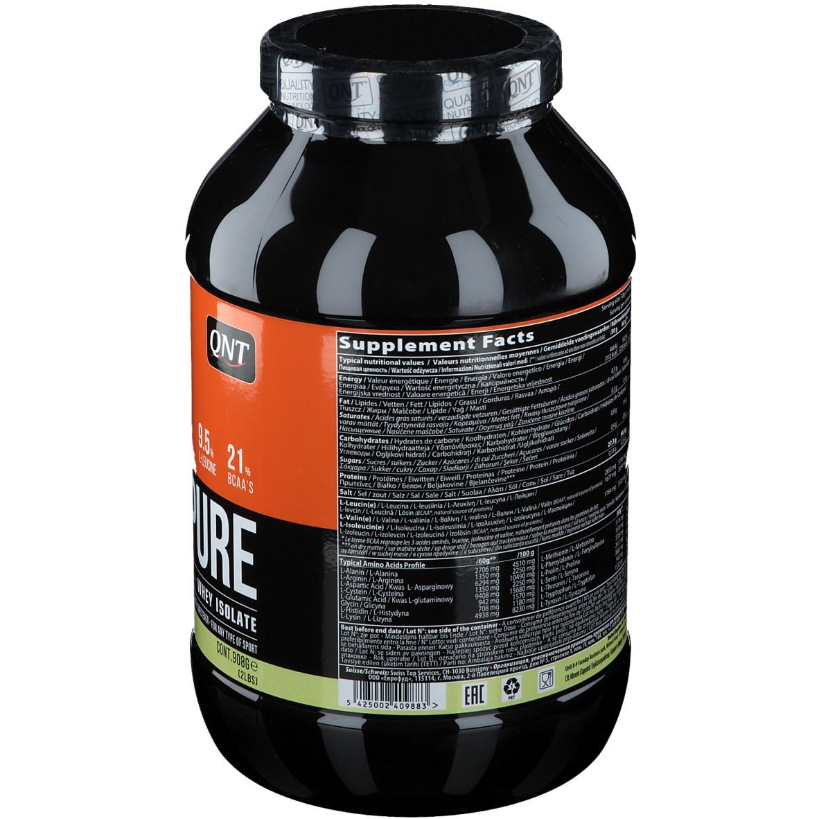 QNT Metapure Zero Carb Vanille