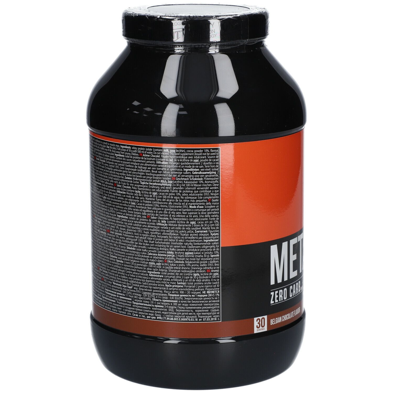 QNT Metapure Zero Carb Chocolat Belge