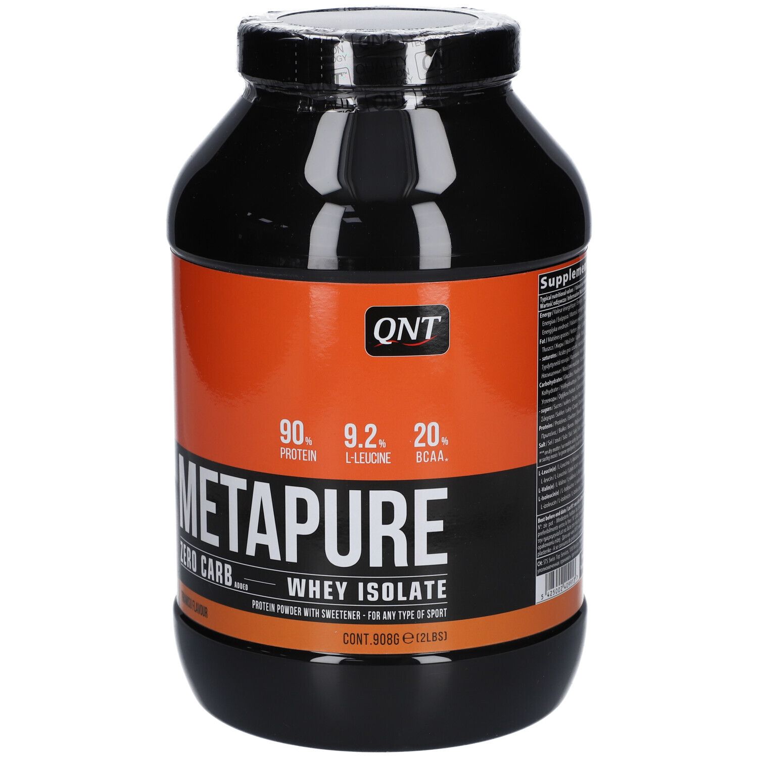 QNT Metapure Zero Carb Tiramisu