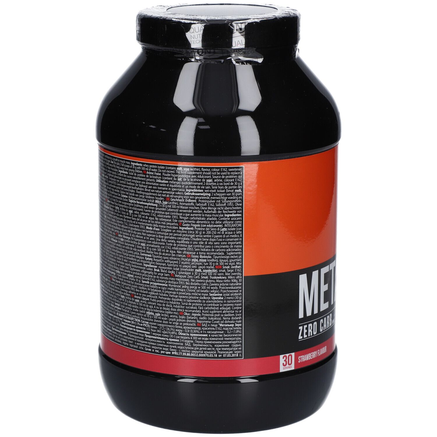 QNT Metapure Zero Carb Fraise