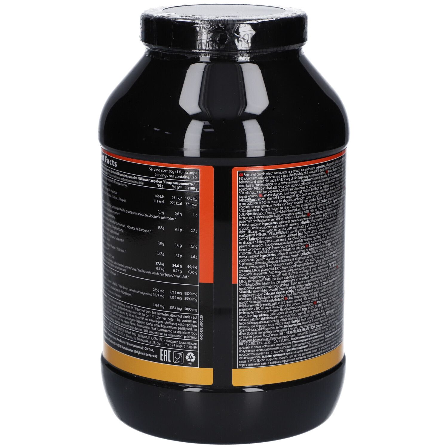 QNT Metapure Zero Carb Banane