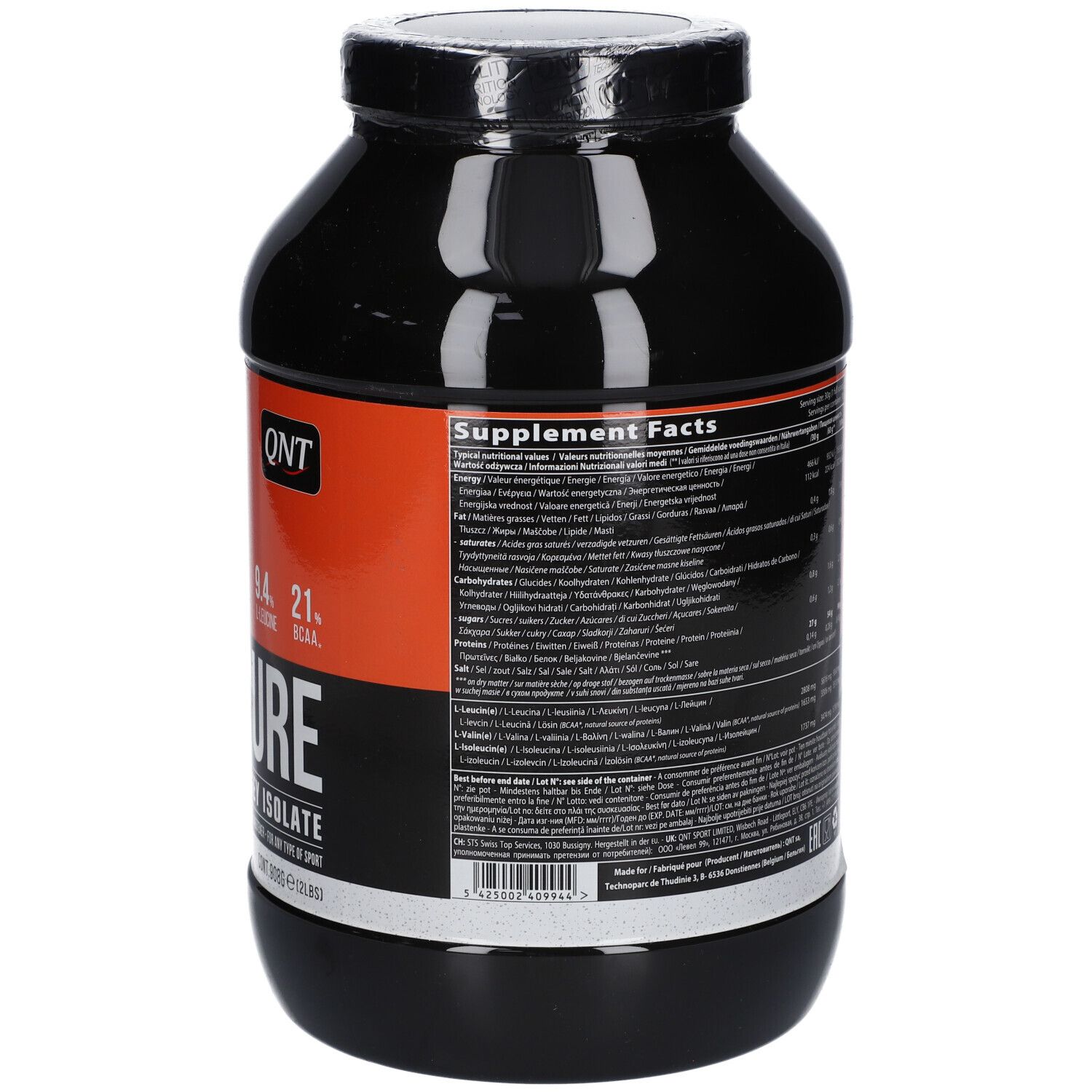 QNT Metapure Zero Carb Stracciatella