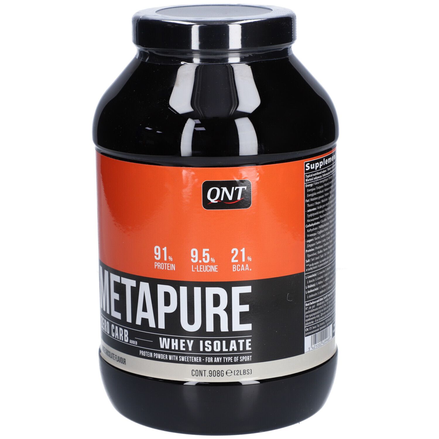 QNT Metapure Zero Carb Chocolat Blanc