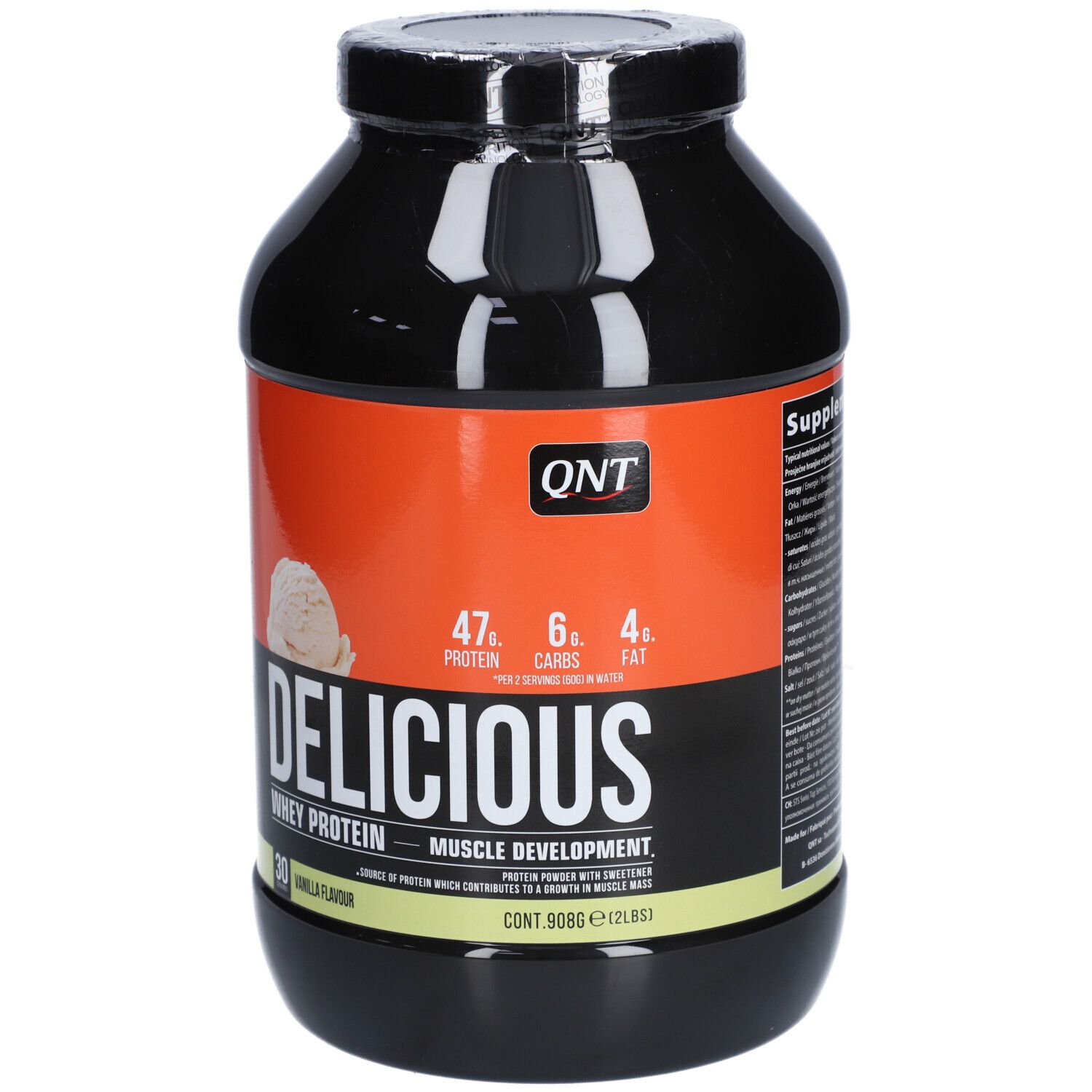 QNT Delicious Whey Protein Vanille