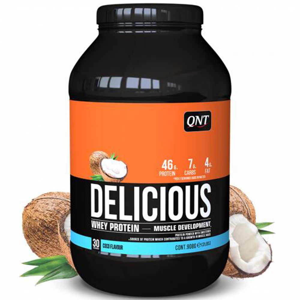 QNT Delicious Whey Protein Kokosnoot