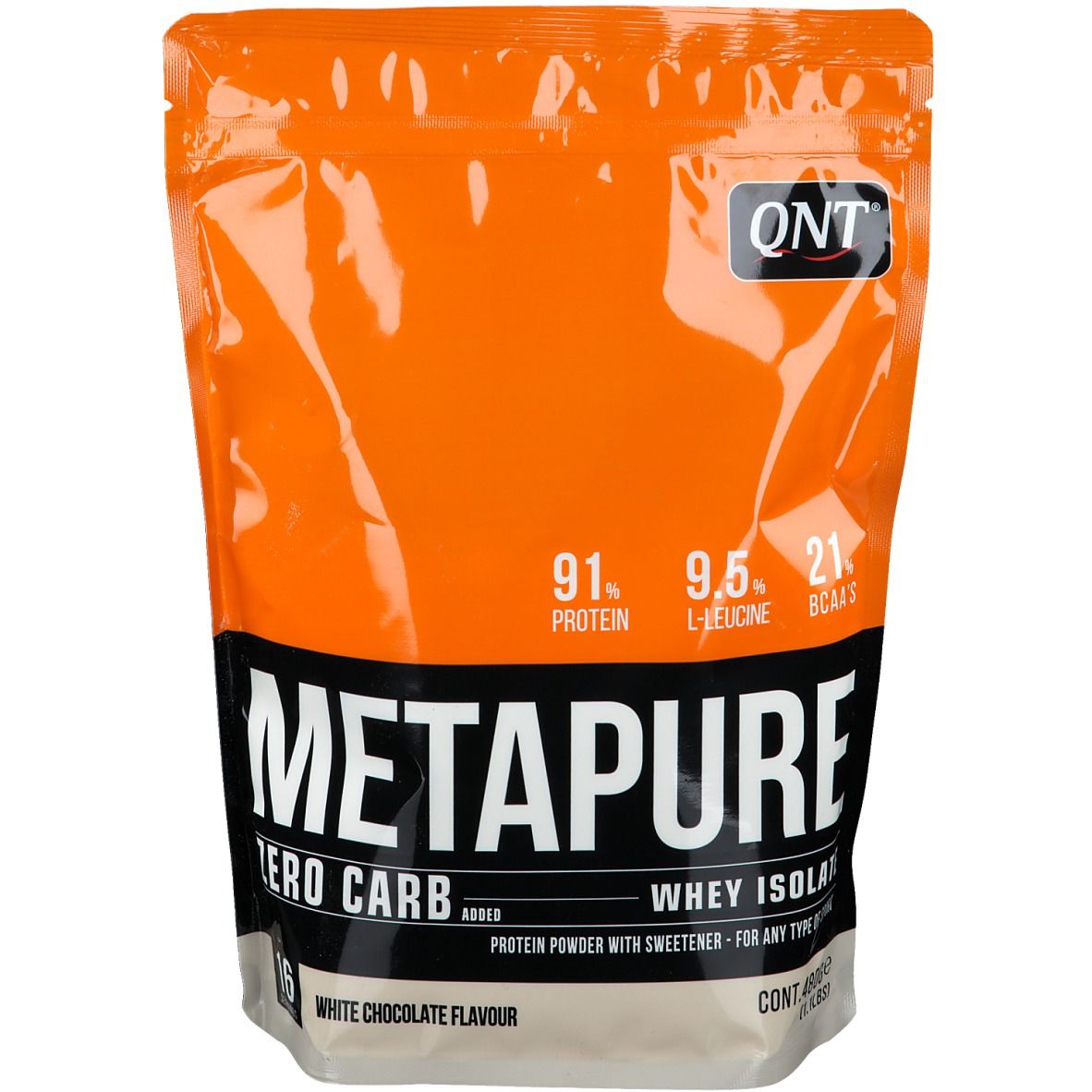 QNT Metapure Zero Carb Chocolat Blanc
